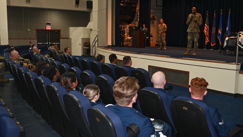 Andersen Air Force Base Honor Guard graduation and recognition ceremony