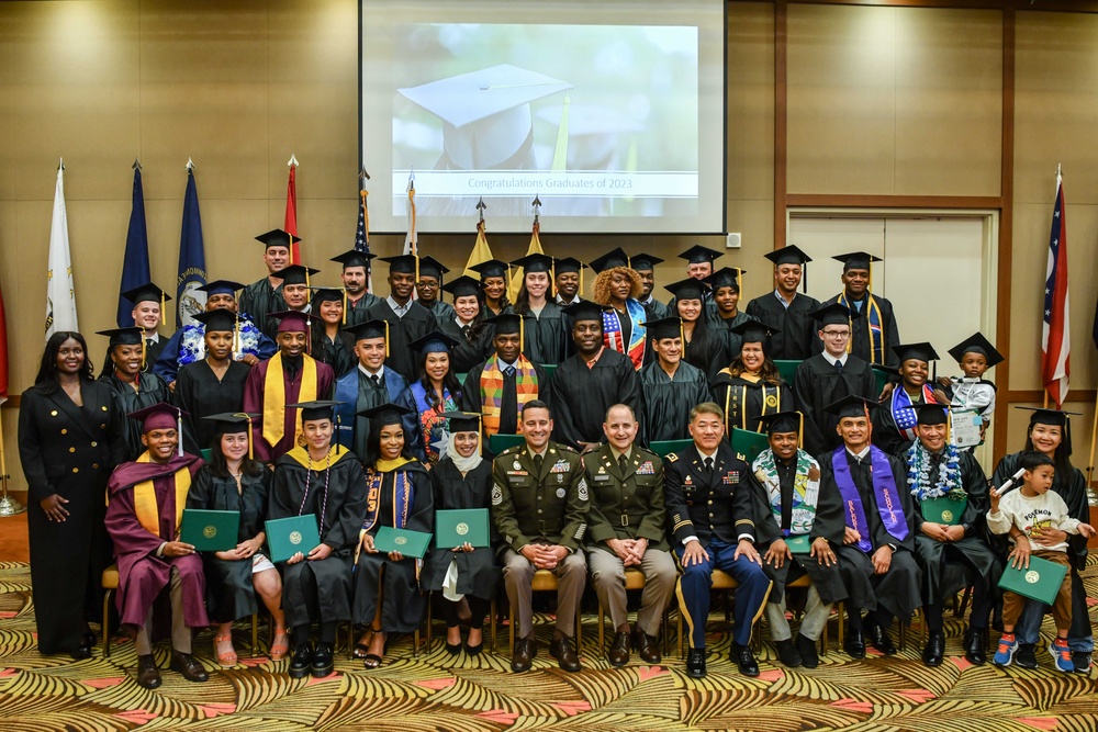 The Pursuit of Higher Education Recognized on Camp Humphreys