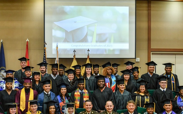 The Pursuit of Higher Education Recognized on Camp Humphreys
