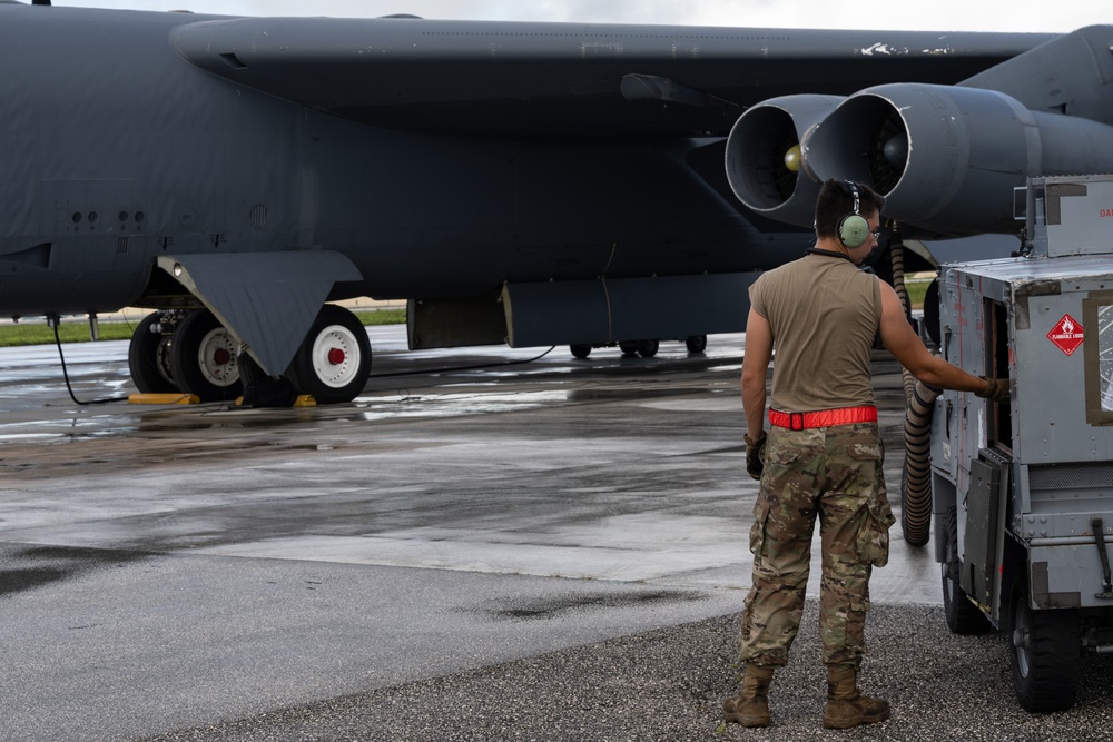 B-52H Stratofortress Support BTF Integration Mission