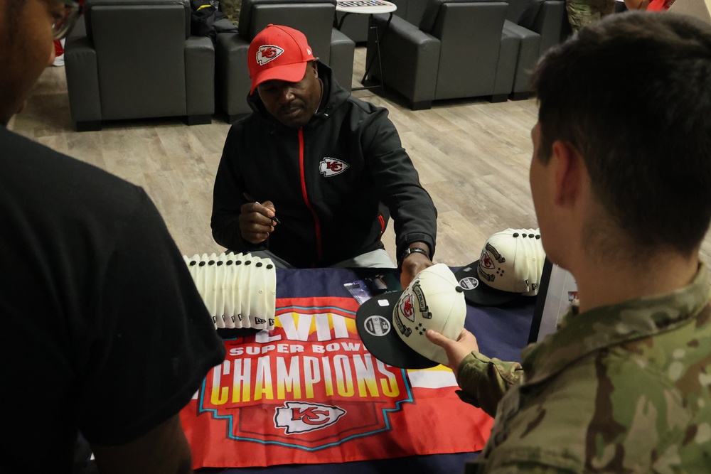 Kansas City Chiefs United Services Organizations Visits