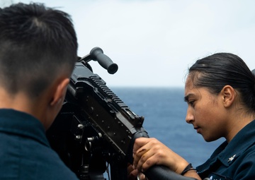 USS Kidd Live-fire Exercise
