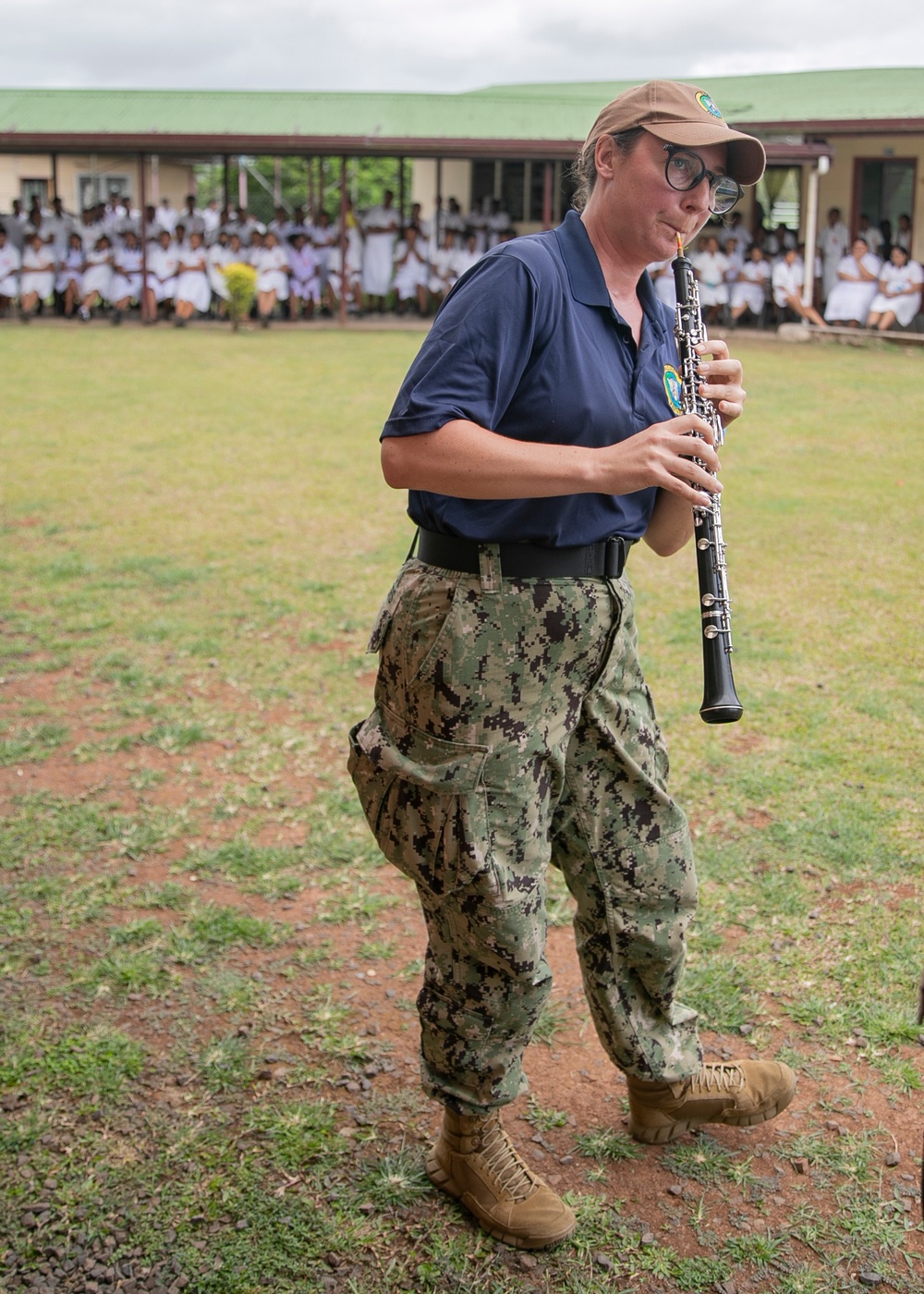 Pacific Partnership 2023: PP23 Combined Band Perform for Labasa Local Schools