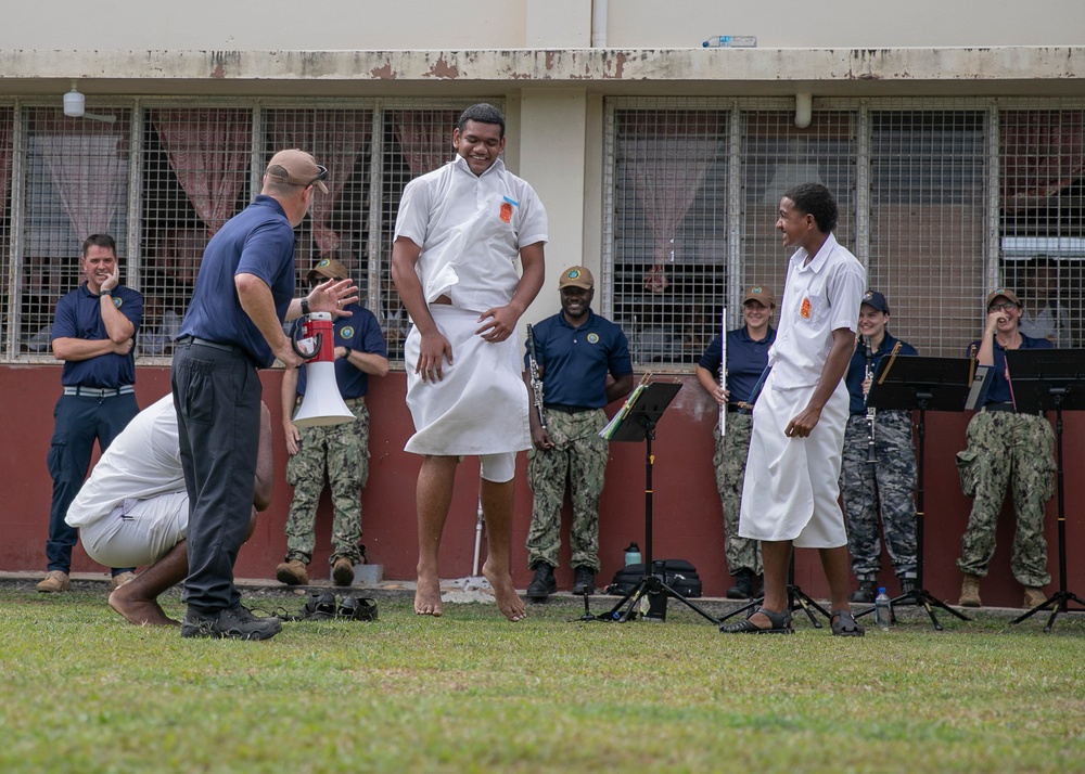 Pacific Partnership 2023: PP23 Combined Band Perform for Labasa Local Schools