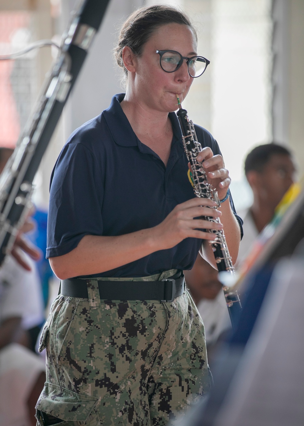 Pacific Partnership 2023: PP23 Combined Band Perform for Labasa Local Schools