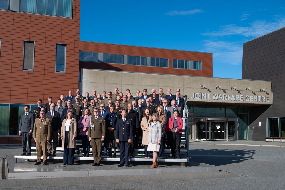 Third Air Force leaders visit Pathfinders, NATO Joint Warfare Centre in Norway