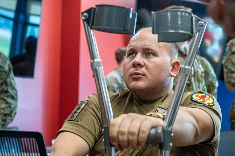 Ukrainian Soldiers Visit Joint Base Charleston