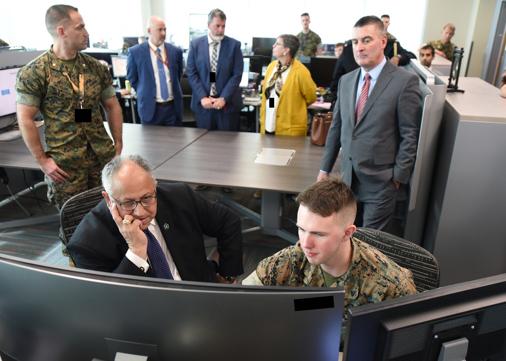 SECNAV Del Toro Visits Front Lines of Navy and Marine Corps’ Cyber Battlespace