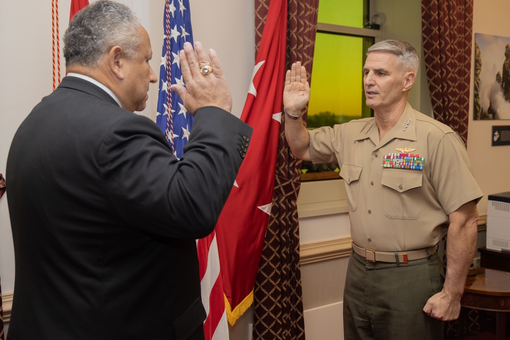 Secretary of the Navy Appoints Gen. Mahoney as the 37th Assistant Commandant of the Marine Corps