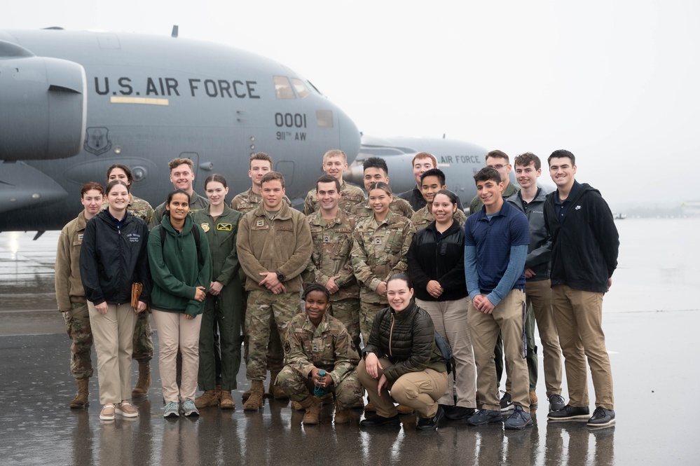 ROTC Detachment 730 takes flight at 911th AW