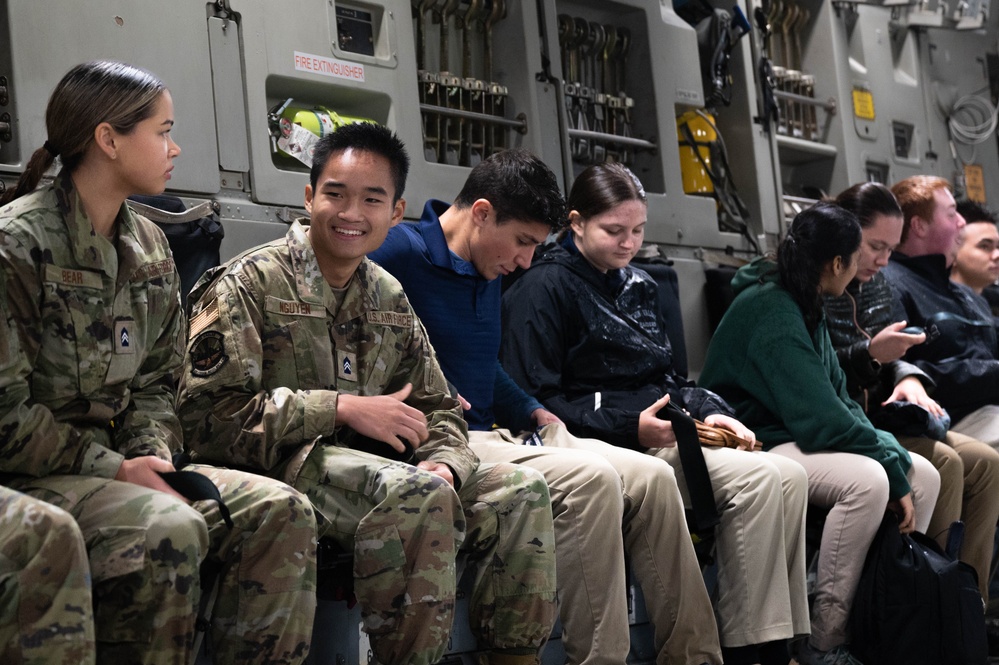 ROTC Detachment 730 takes flight at 911th AW
