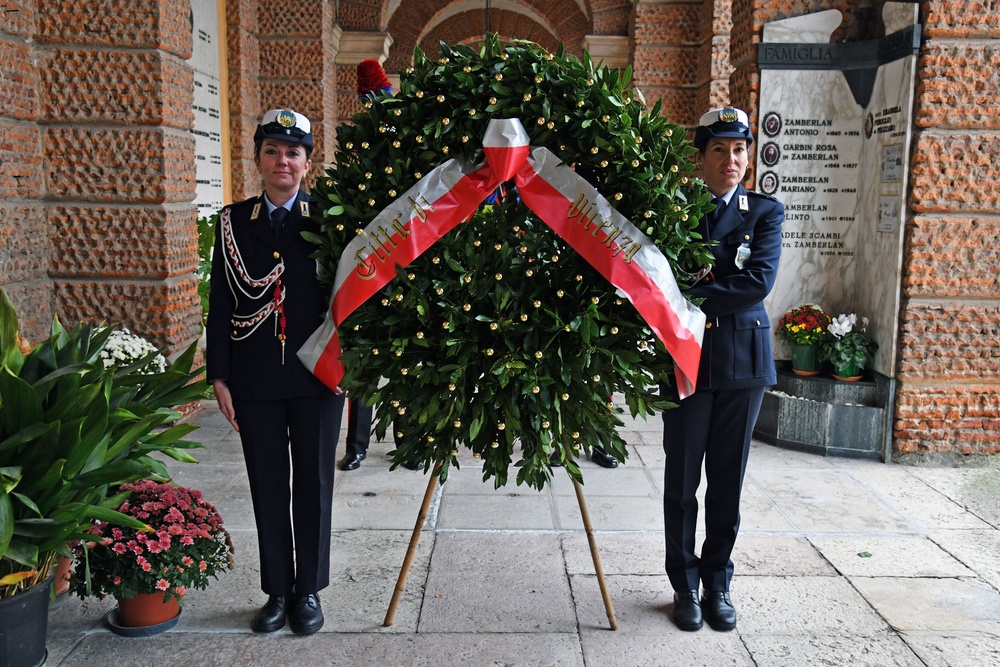 Commemoration of the Fallen at Vicenza Major Cemetery