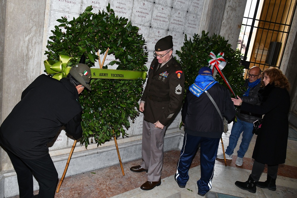 Commemoration of the Fallen at Vicenza Major Cemetery