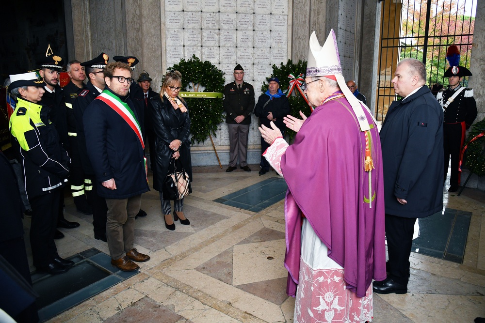 Commemoration of the Fallen at Vicenza Major Cemetery