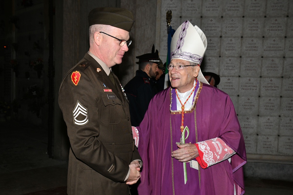 Commemoration of the Fallen at Vicenza Major Cemetery