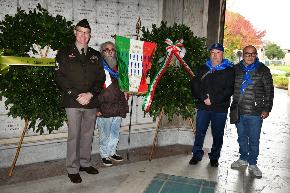 Commemoration of the Fallen at Vicenza Major Cemetery