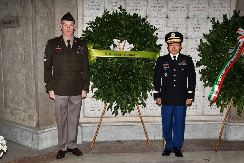 Commemoration of the Fallen at Vicenza Major Cemetery