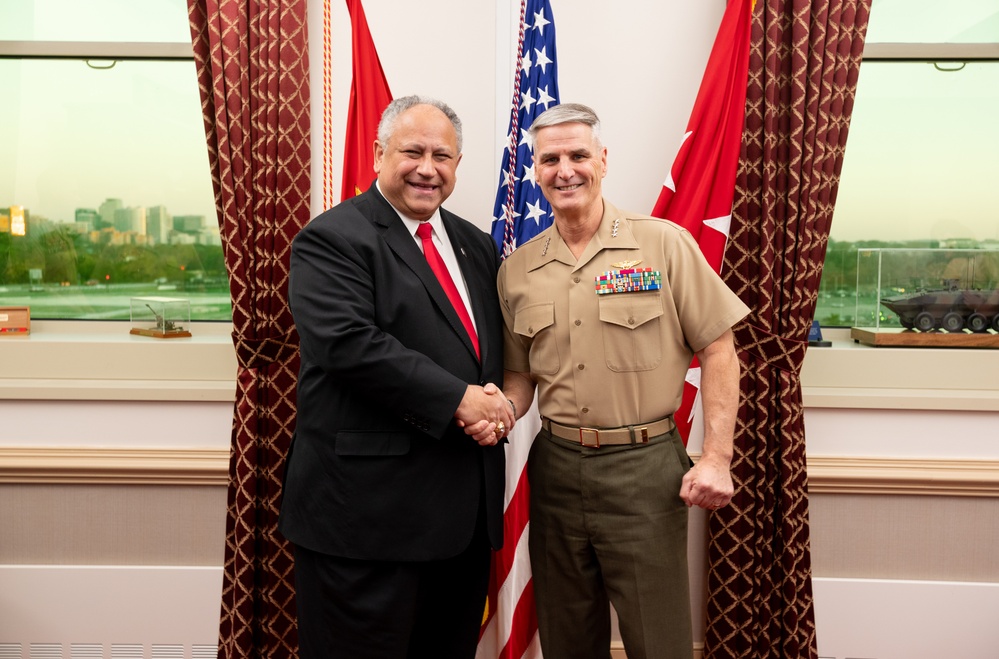 Secretary of the Navy swears-in 37th Assistant Commandant of the Marine Corps