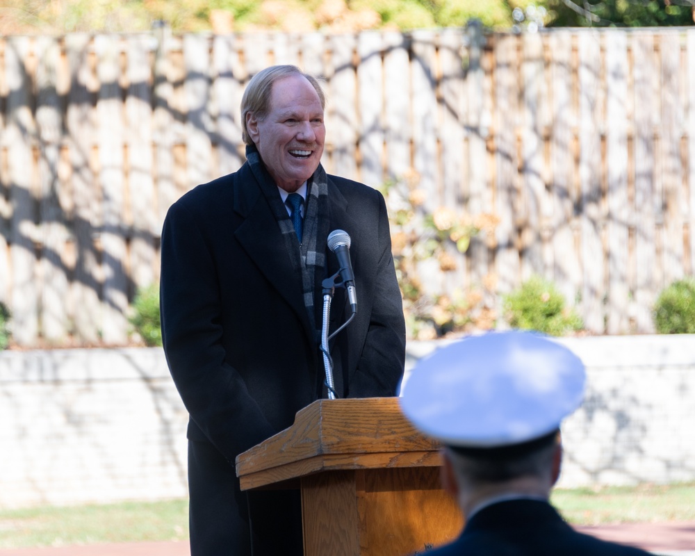 U.S. Naval Academy Calvert Road Renaming Dedication