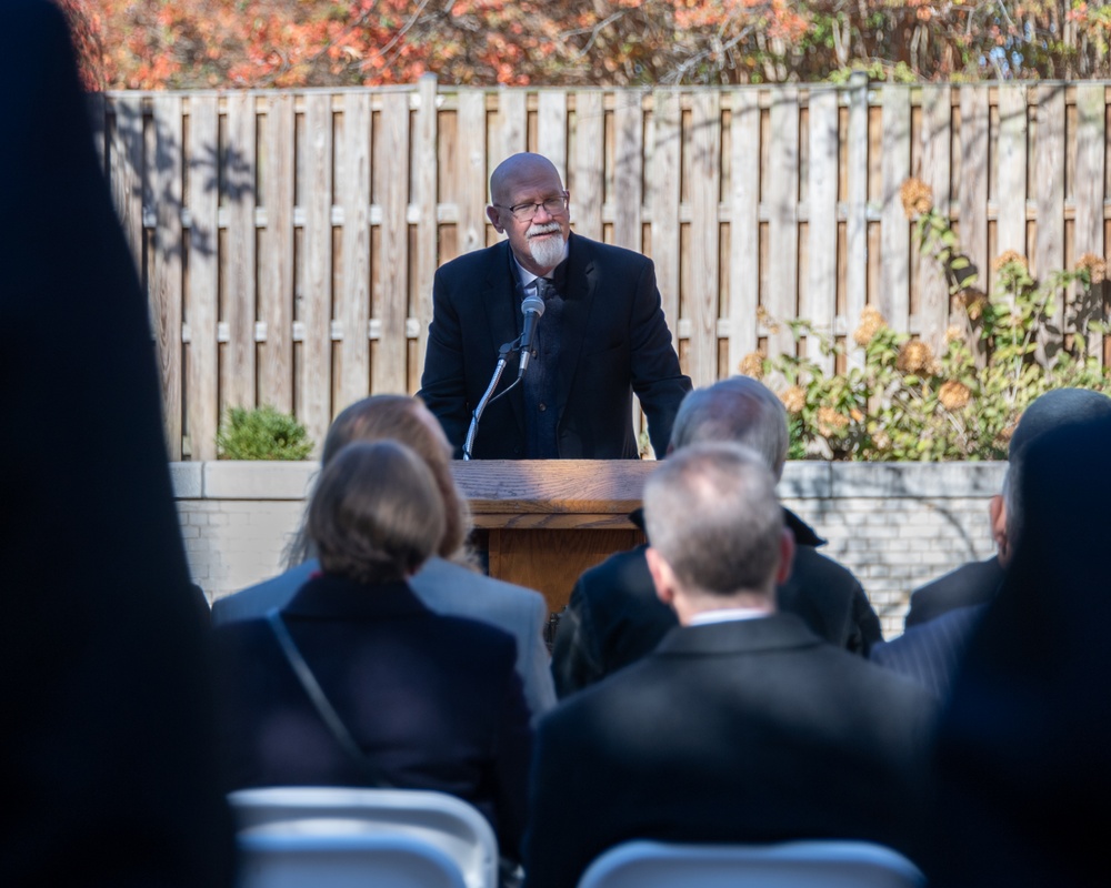 U.S. Naval Academy Calvert Road Renaming Dedication