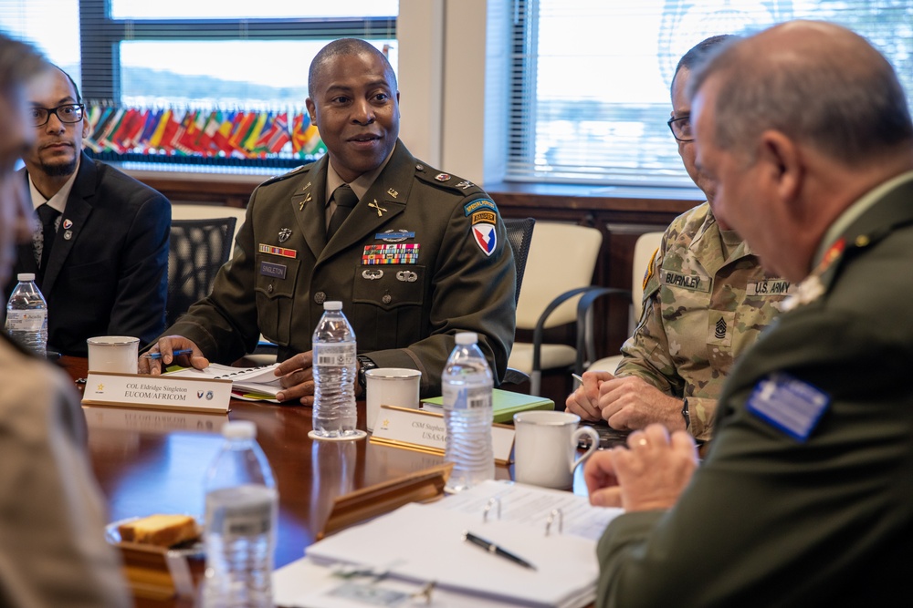 USASAC holds annual meeting with Hellenic Army General Staff