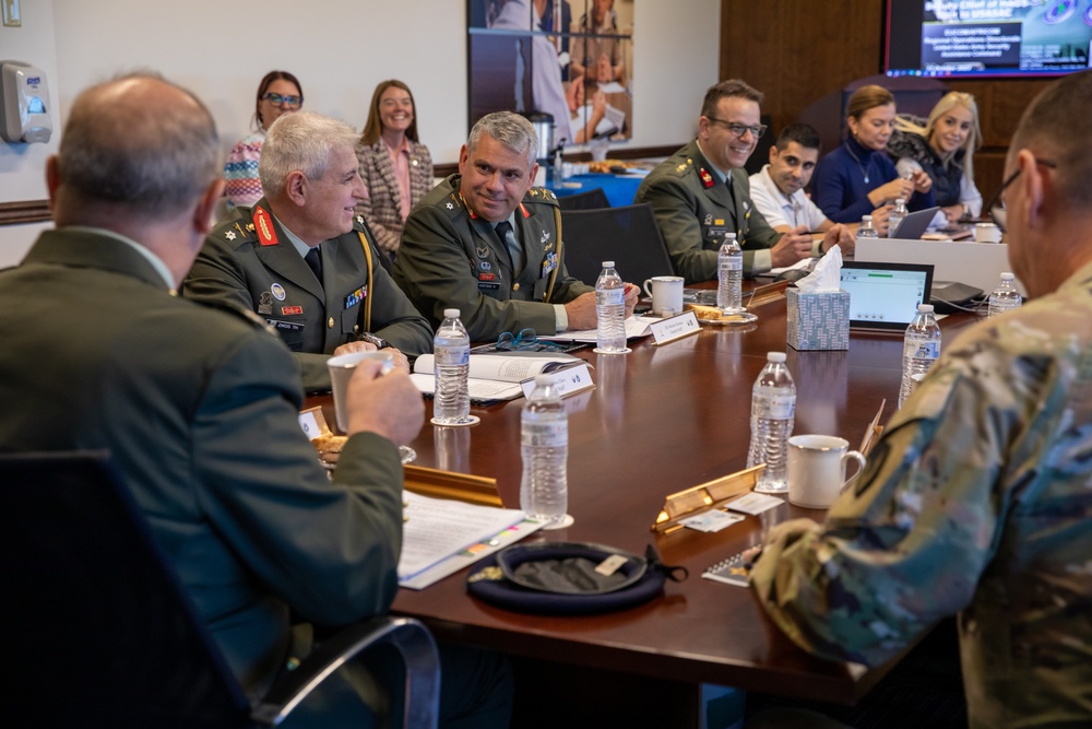 USASAC holds annual meeting with Hellenic Army General Staff