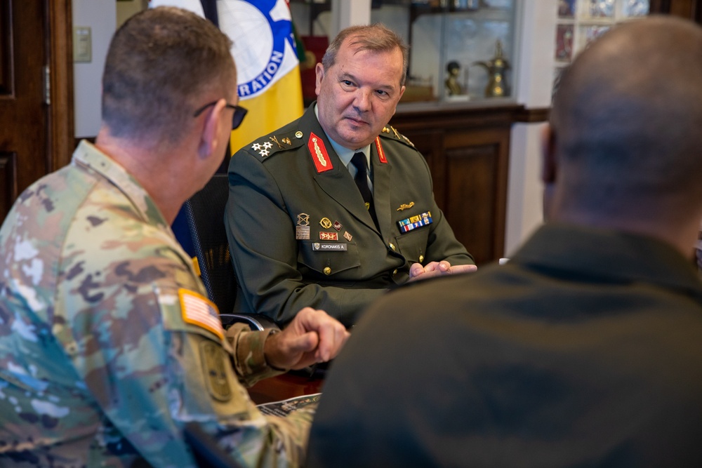 USASAC holds annual meeting with Hellenic Army General Staff