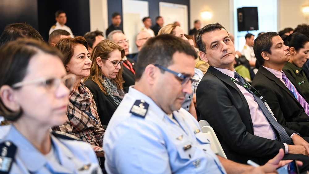 Brazilian ESG and ESD Delegations Visit IADC for Classes and Seminars in Building 60