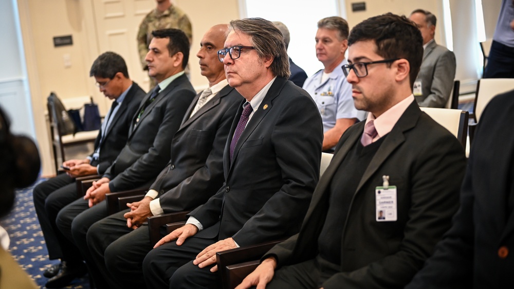 Brazilian ESG and ESD Delegations Visit IADC for Classes and Seminars in Building 60