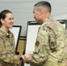 Servicemembers awarded unit coins for CPXIII