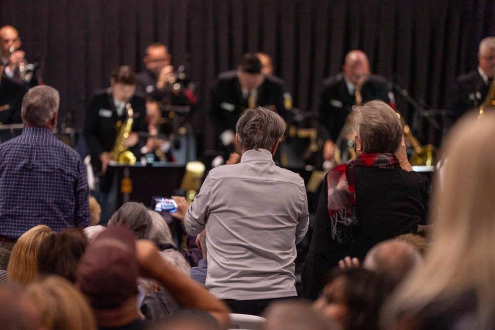 Audience applauds the Commodores at the MetroHealth Stadium
