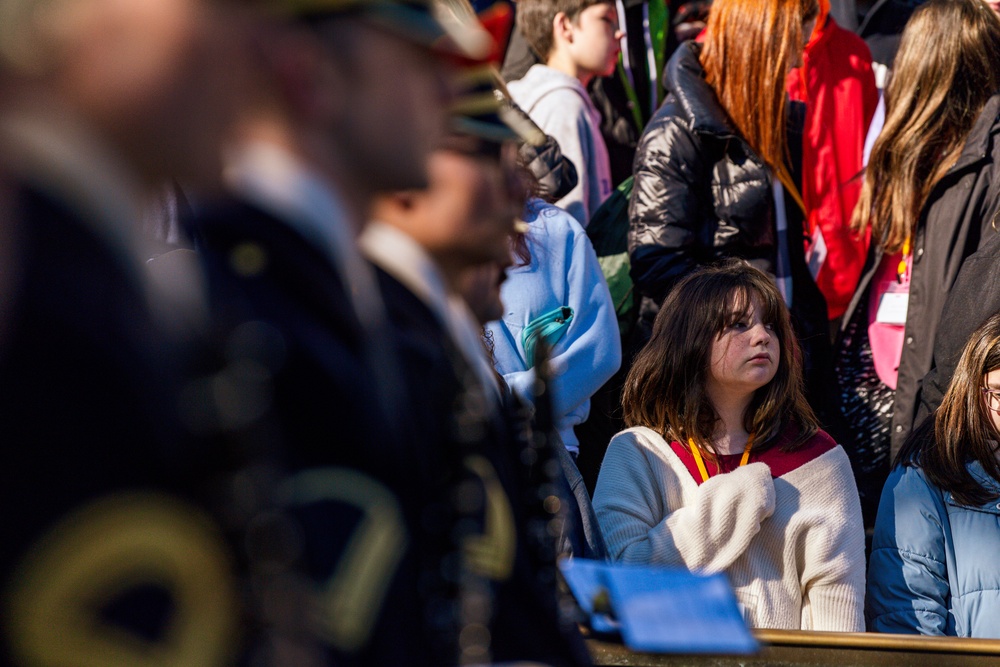 Chief of Polish Armed Forces Lays Wreath at Arlington