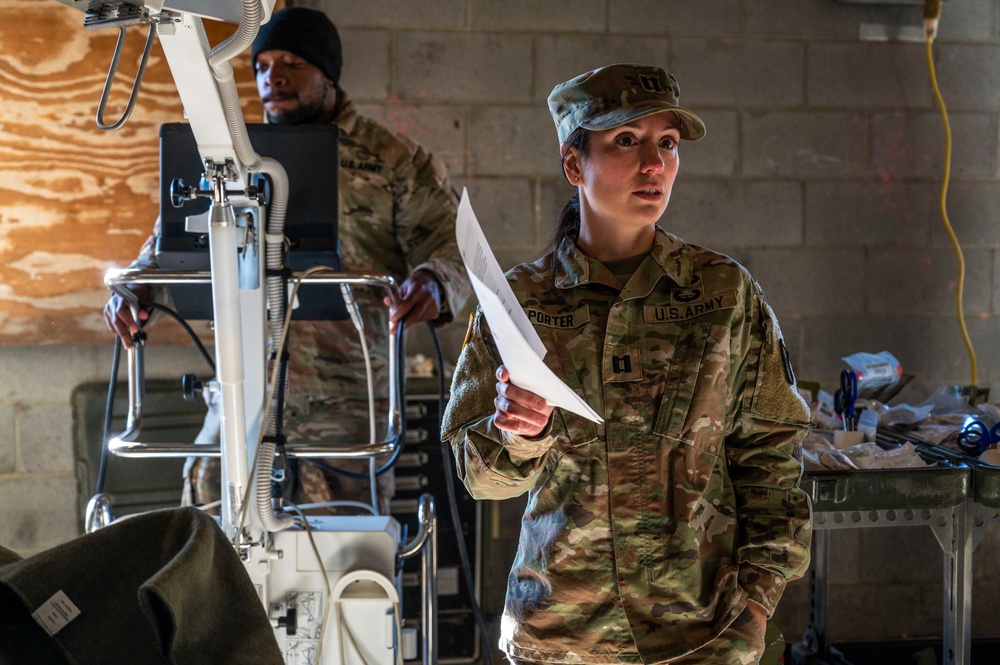 USAMMDA, USAMTEAC teams test field-portable ventilator, prolonged care kit during operational assessment with Fort Liberty-based medical company