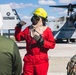 24th Marine Expeditionary Unit Aviation Combat Element train in Shipboard Firefighting