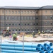 October 2023 barracks construction operations at Fort McCoy