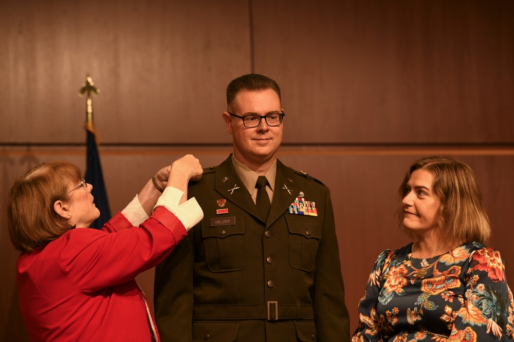 LTC Helzer promotion to COL