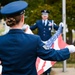 139th Honor Guard replaces old U.S. flag at cemetery