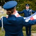 139th Honor Guard replaces old U.S. flag at cemetery