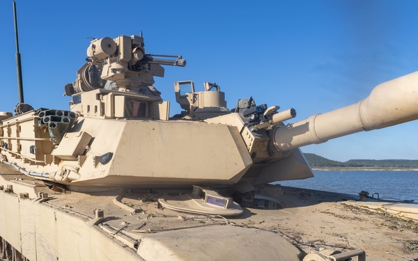 First Team Conducts Wet Gap Crossing