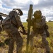 130th Engineer Brigade erected partially notional obstacles as defense against a possible counter attack at JPMRC