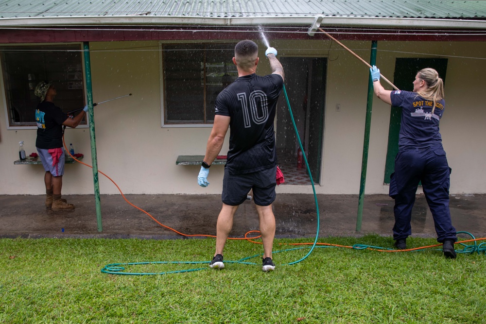 Pacific Partnership 2023: COMREL supporting The Salvation Army in Fiji