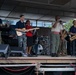 Pacific Partnership 2023 Band performs at the Civic Center Peace Garden in Fiji