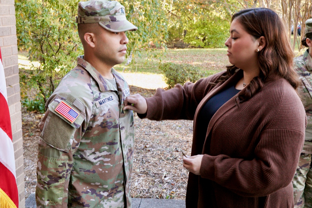 MIRC promotes Staff Sgt. Jose Martinezrivas