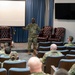 AFGSC Command Chief First Sergeant briefs Kirtland first sergeants