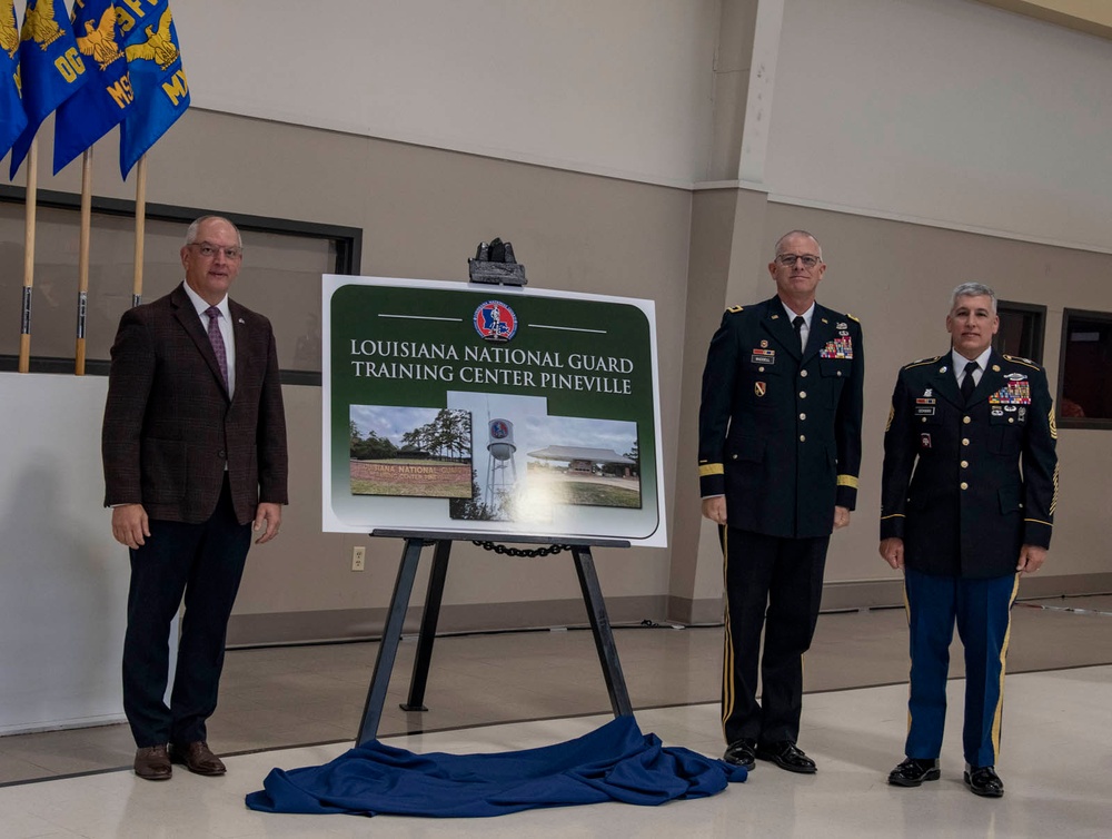 Historic La. installation redesignated as Louisiana National Guard Training Center Pineville