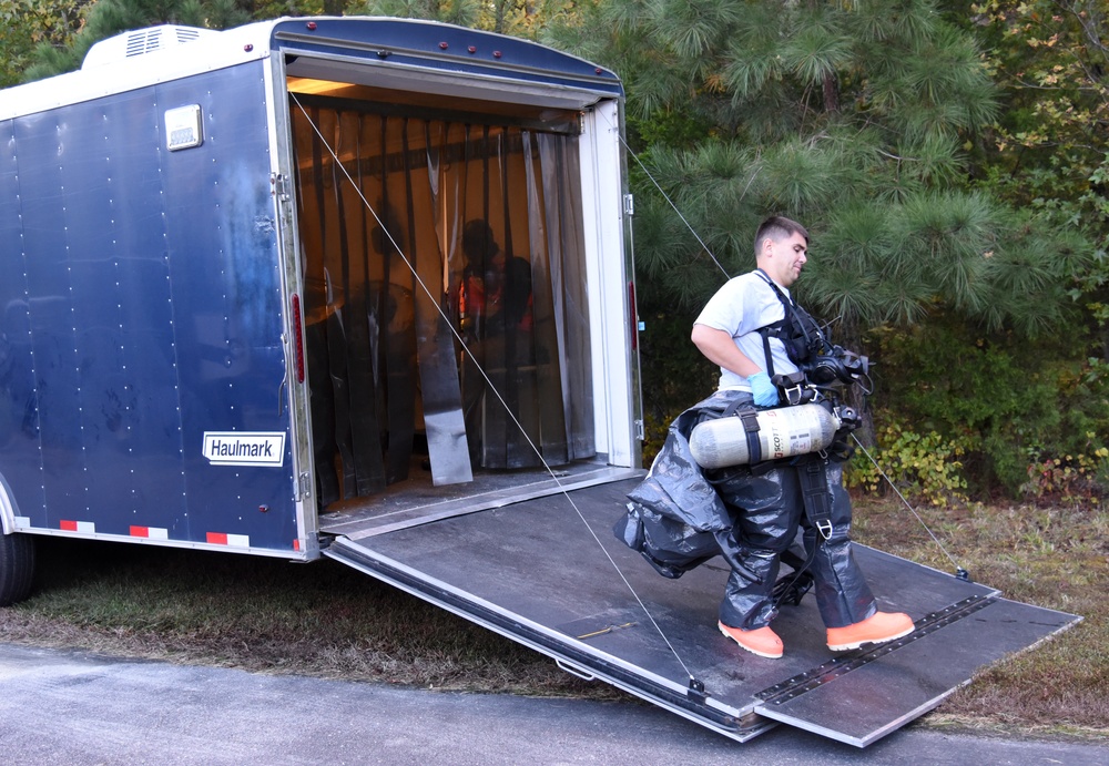 34th CST conducts training proficiency evaluation in Dinwiddie County