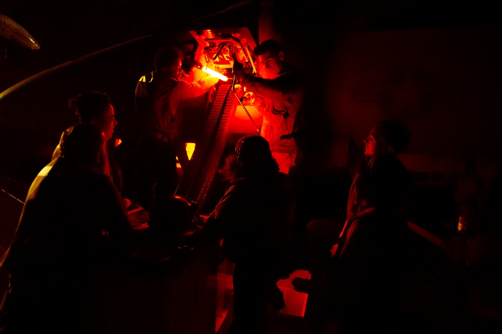 Nighttime Munitions Loading