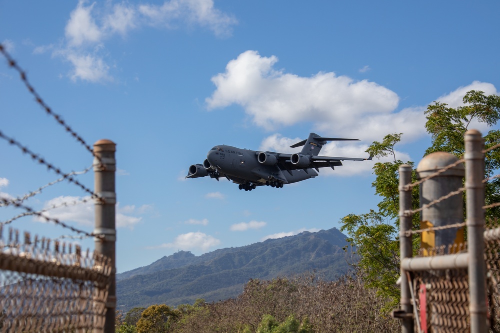 JPMRC 24-01: C130 Landing on Wheeler Army Airfield