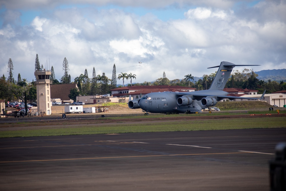 JPMRC 24-01: C130 Landing on Wheeler Army Airfield