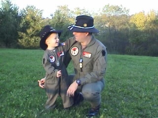 Legacy in flight: Father and son fly together